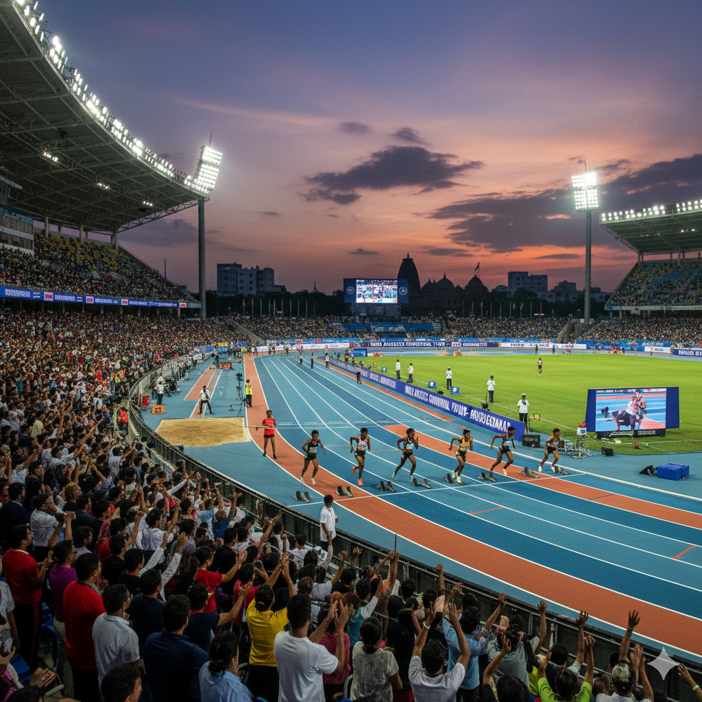 Kalinga Stadium hosting India’s First-Ever World Athletics Silver-Level Tour gemini generated image fyg7orfyg7orfyg7
