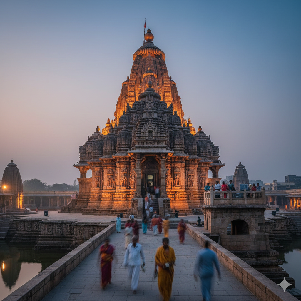Lingaraj Temple gemini generated image hcjtiqhcjtiqhcjt