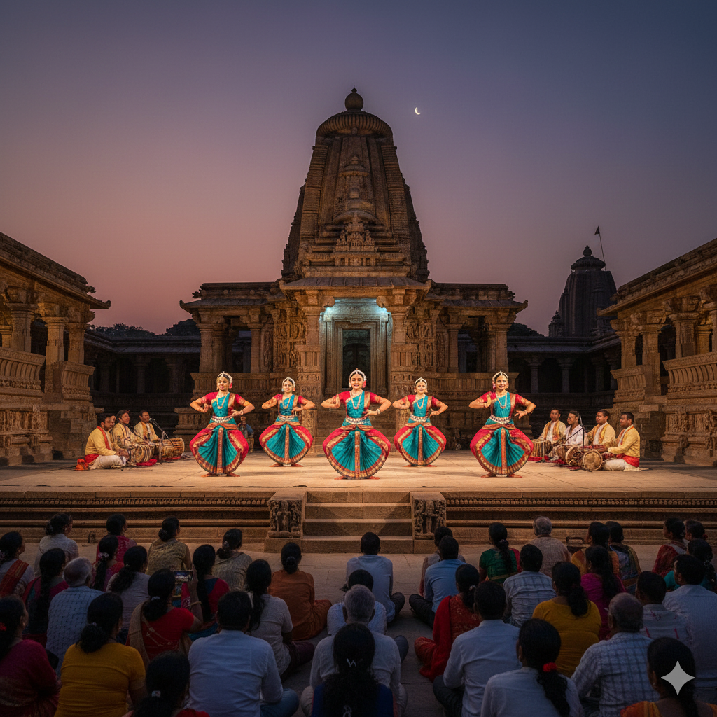 Mukteswar Dance Festival: A Tribute to Odissi Dance at an Ancient Marvel gemini generated image o803g4o803g4o803